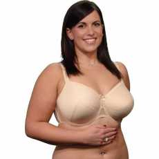 Berdita Lingerie [ UK SIZE 32G ] Beige Wired Smooth Cup T-Shirt Balconette...