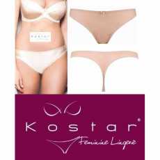 Kostar Lingerie Beige Smoothline Comfortable Classic Style Everyday Thong...