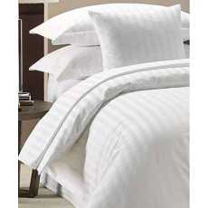 Highliving Duvet Cover Set 300 Thread Count White 100% Egyptian cotton Hotel...