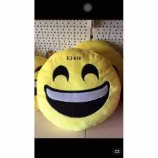 HIGHLIVING @32*32CM Soft Round Emoji Smiley Emoticon Cushion Pillow Stuffed...