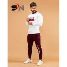 SUMMER COLLECTION printed shirt and trouser tracksuit for men soft trendy...