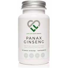 Panax Ginseng by LLS | 120 High Strength Capsules (4 Month Supply) | 300mg