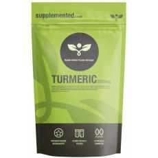 Turmeric 2000mg 180 Tablets UK Made Supplement Letterbox Friendly