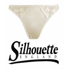 Silhouette Lingerie ‘Cascade Collection’ Pearl Floral Lace Thong (3100pe)