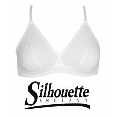 Silhouette Lingerie ‘La Chica Collection’ Girls White 'Crop Top' Bra ( LC2 )