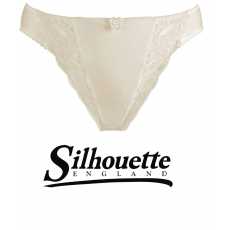 Silhouette Lingerie ‘Paysanne Collection’ Pearl Floral Lace Brief Style...
