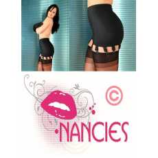 Nancies Lingerie 14 Strap Smooth Shapewear Retro Girdle for Stockings (NLg14)
