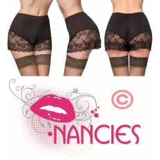 Nancies Lingerie Luxury Polka Dot French Cami Knickers with Swiss Lace (CAMI3)
