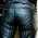 Real Leather Men's Pant Punk Kink Jeans Trousers BLUF Pants Bikers Breeches Pant