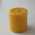 Organic beeswax pillar candle – 50hr burning time – handmade in Wales