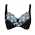 Silhouette Lingerie ‘Cascade Collection’ Black & Blue Underwired Balconnette...