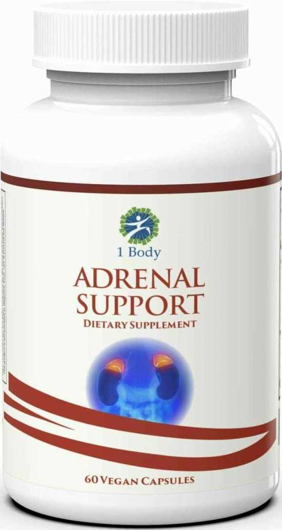 2x Adrenal Support - (Vegetarian) - A Complex Formula containing Vitamin B12, B5