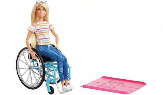 Barbie Fashionista Doll with Wheelchair and Ramp