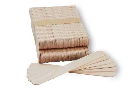Wooden Waxing Spatulas Professional Disposable Wax Sticks Applicators  X 500