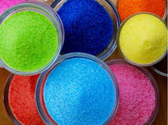 Edible colorful Granulated sugar for cakes cup cakes and cookies decorations...