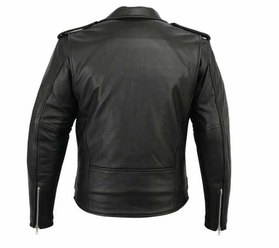 Leather Brando Motorbike Jacket Marlon Biker Motorcycle Perfecto Leather Jacket