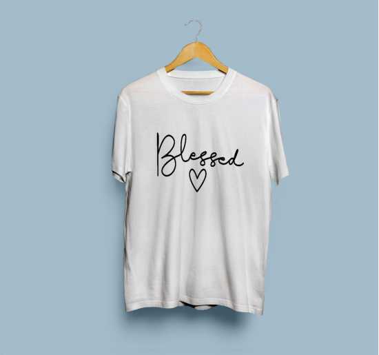 SUMMER COLLECTION blessed print shirt for women soft trendy comfortable