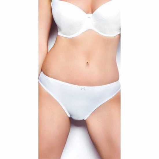Kostar Lingerie White Smoothline Comfortable Classic Style Everyday Briefs...