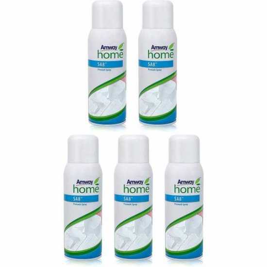 5 X  Amway SA8 Home Prewash Spray stain remover 400ml UK FREE DELIVERY