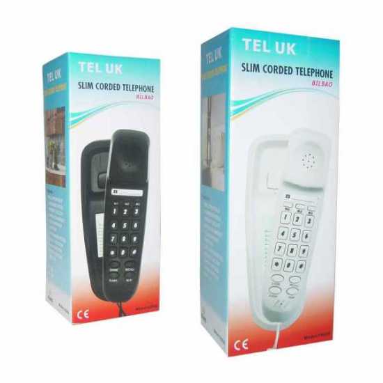 TEL UK 18008 Bilbao Telephone Black