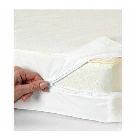 Highliving Zipper Anti Allergy Bed Bug Waterproof Mattress  Protector cover...