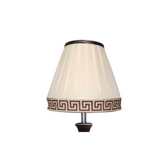 Platted Table Lamp Shade 12 inches Diameter Bed and Bottom Lining Drawing...