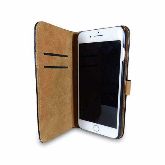 Real Leather Flip Wallet Slim Case Cover for iPhone 6 6s