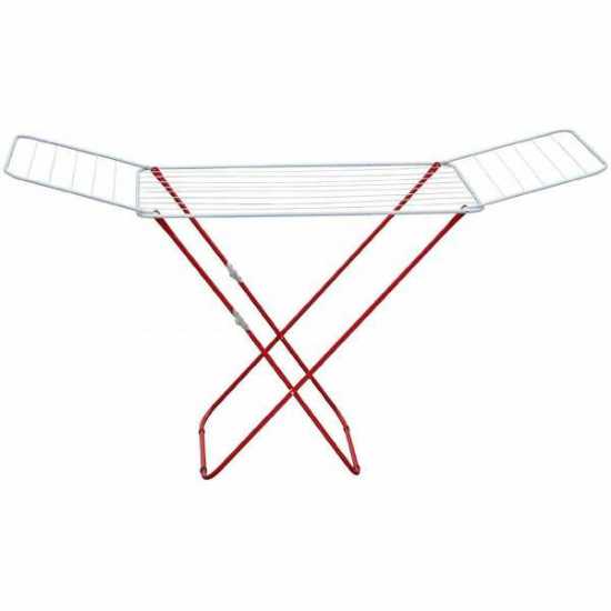 HIGHLIVING  @  20m Folding Winged Clothes Horse Airer Drying Space Laundry...