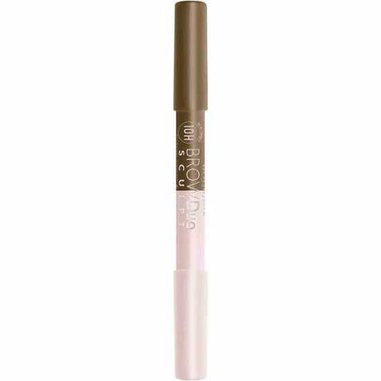Bourjois Brow Duo Sculpt Eyebrow Pencil and Highlighter 22 Chatain, 1.95g