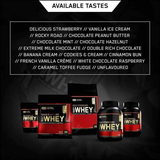 Workout  Nutrition Gold Standard Whey Protein Powder Muscle Building Supplements