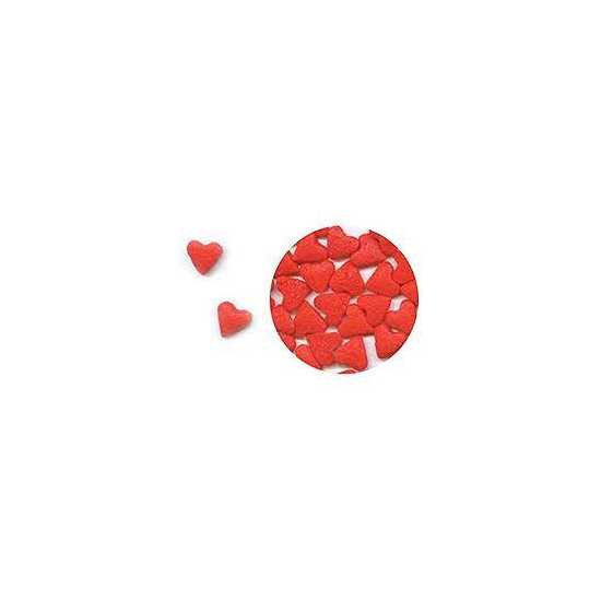 Edible Red heart for cake sprinkles  For cakes cup cakes and desserts...