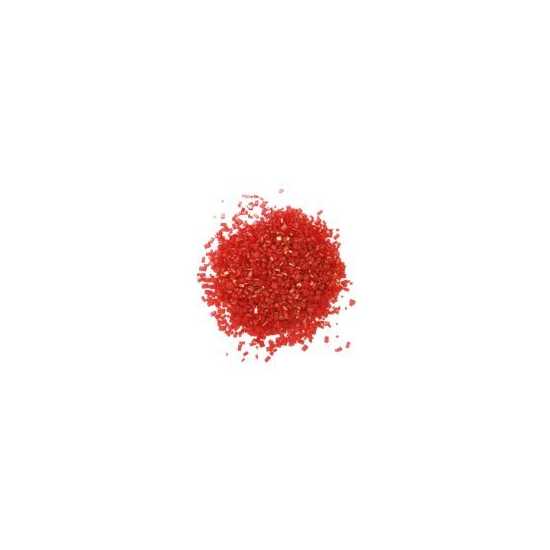EDIBLE RED GRANULATED SUGAR FOR CAKES ,CUP CAKES AND COOKIES DECORATION...