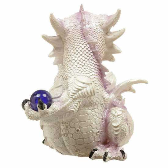 Mystical Dream Fantasy Winter Warrior Dragon Figurine Fun Gruesome Gift Ornament