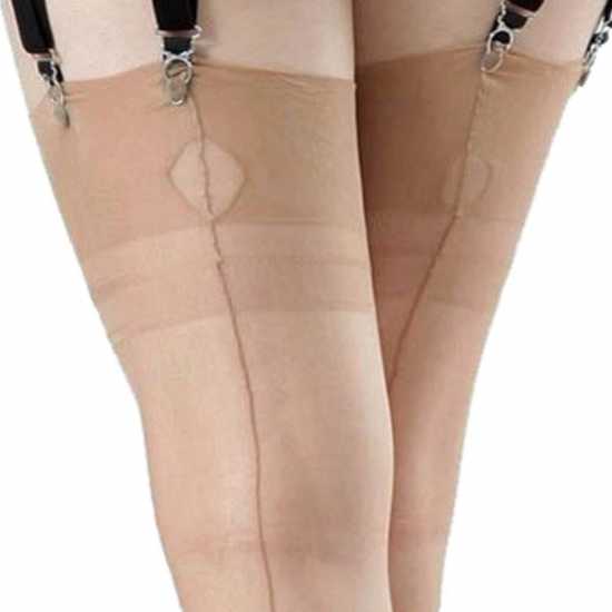 Fully Fashioned Point Heel Stockings (FFP)