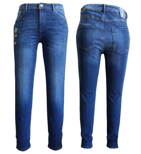 17 pieces mix lot of women's denim jeans