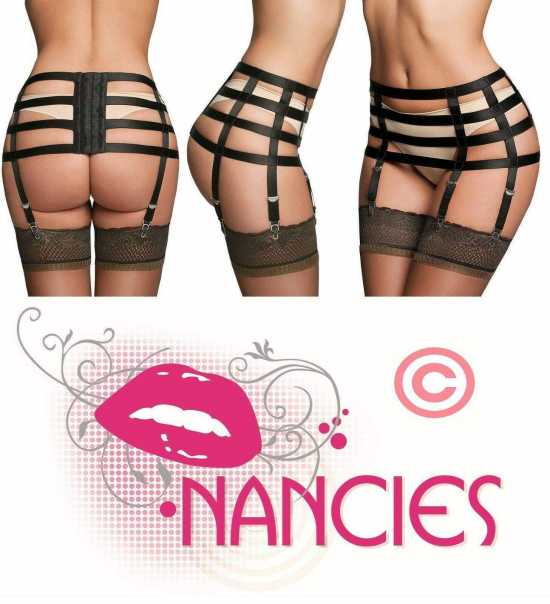 Nancies Lingerie ‘Bound To Please’ Suspender Belt for Stockings (NLbtp6)