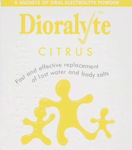 Dioralyte Supplement Replacement of Lost Body Water & Salts Sachets - Citrus