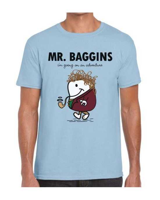Mr. Baggins Lord of the Rings T-Shirts in 4 Colours Unisex Free P+P