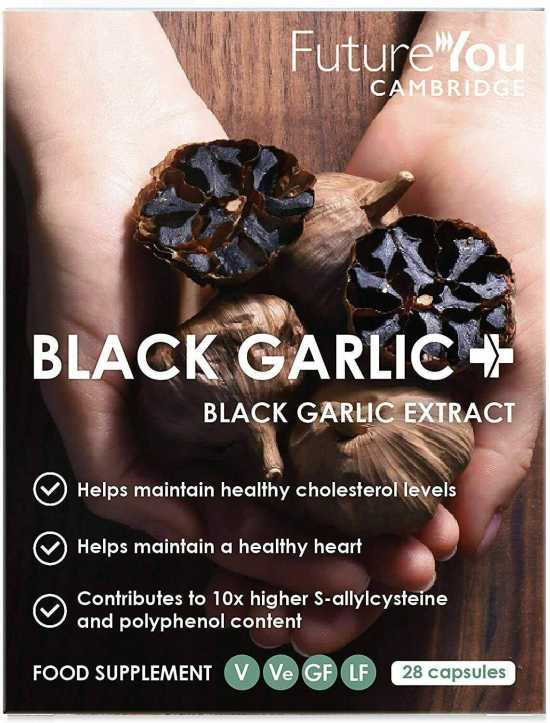 Black Garlic+ 250mg Odourless Vegan Suitable Supplement - High Strength Native