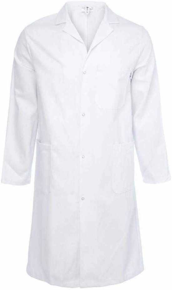 Highliving Unisex White Lab Coat Laboratory Coat Warehouse Coat Doctor's Coat...